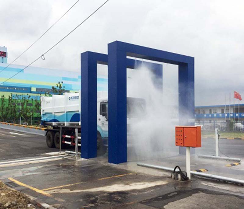 垃圾车、环卫车洗车系统定制