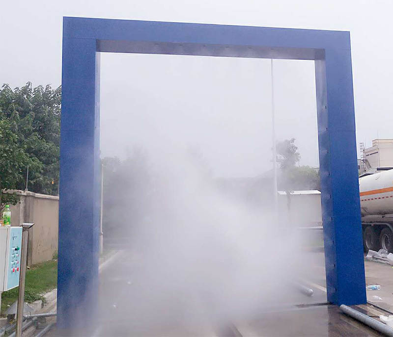 龙门式工程洗车机