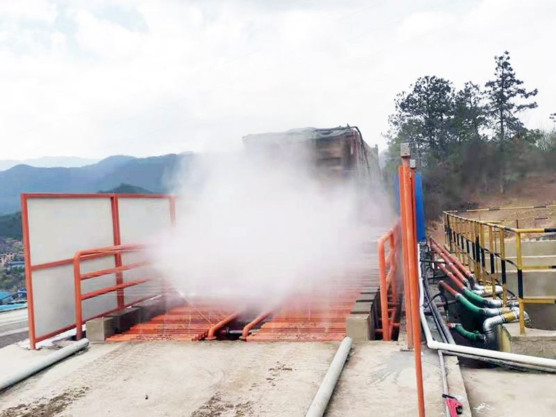 Truck wheel wash machine 200T