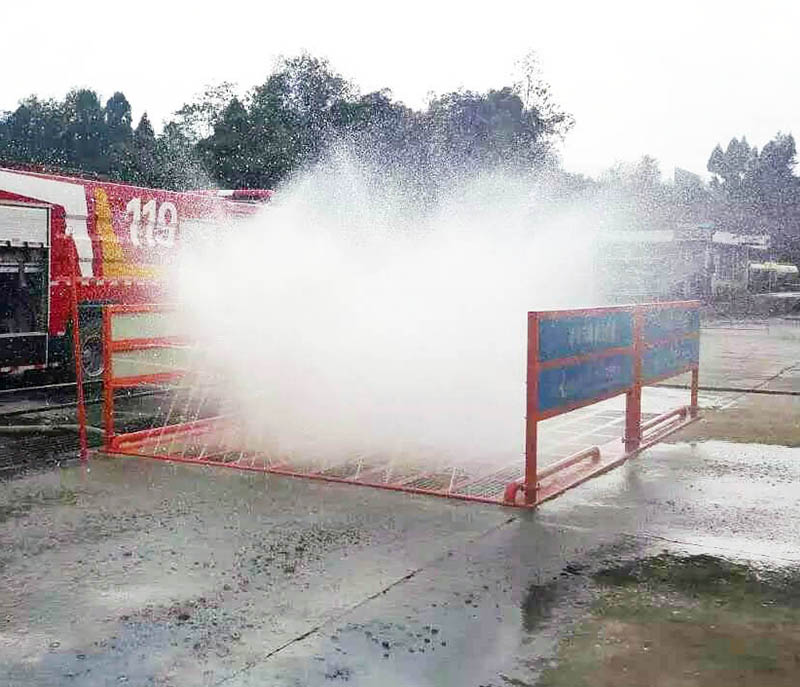 Truck wheel wash machine 130T 