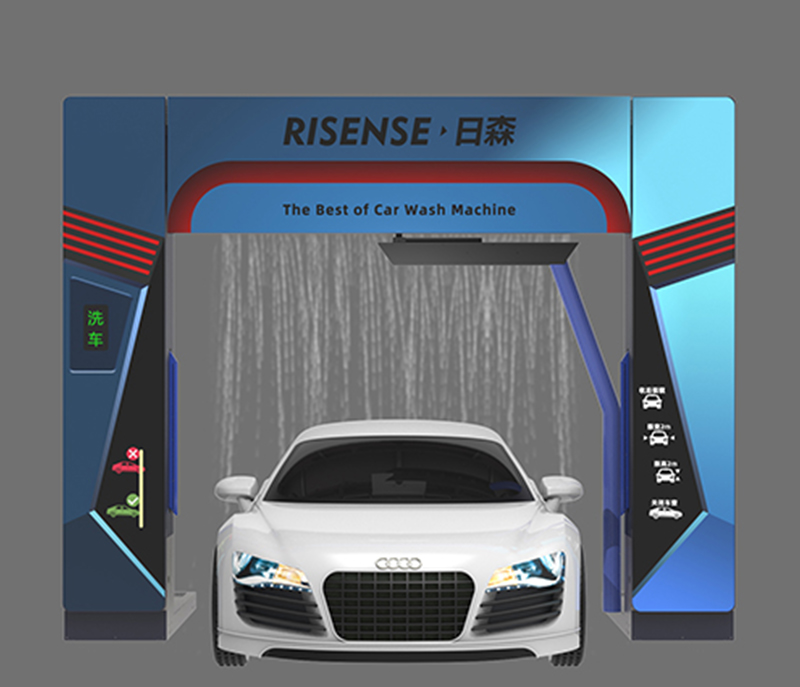HP-270 máquina de lavado de coches sin contacto por vuelco