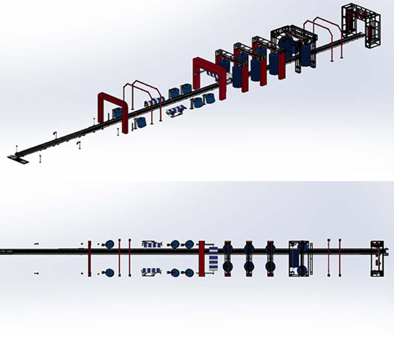 Tunnel de Lavage de Voiture CC-699